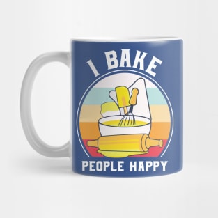 i bake people happy 3 Mug